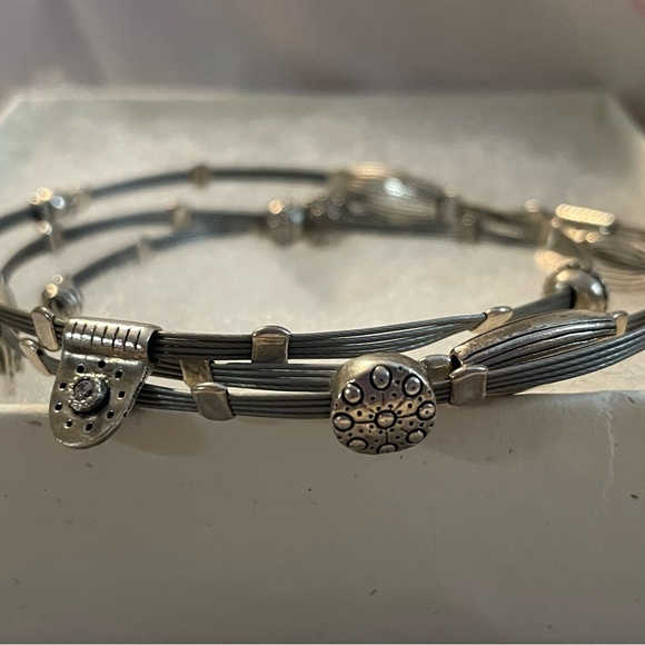 Silpada ‘HAIKU’ Sterling Silver Bracelet Trio Set B2185 - Picture 11 of 15